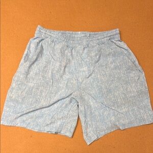 lululemon athletica Light Blue Athletic Shorts